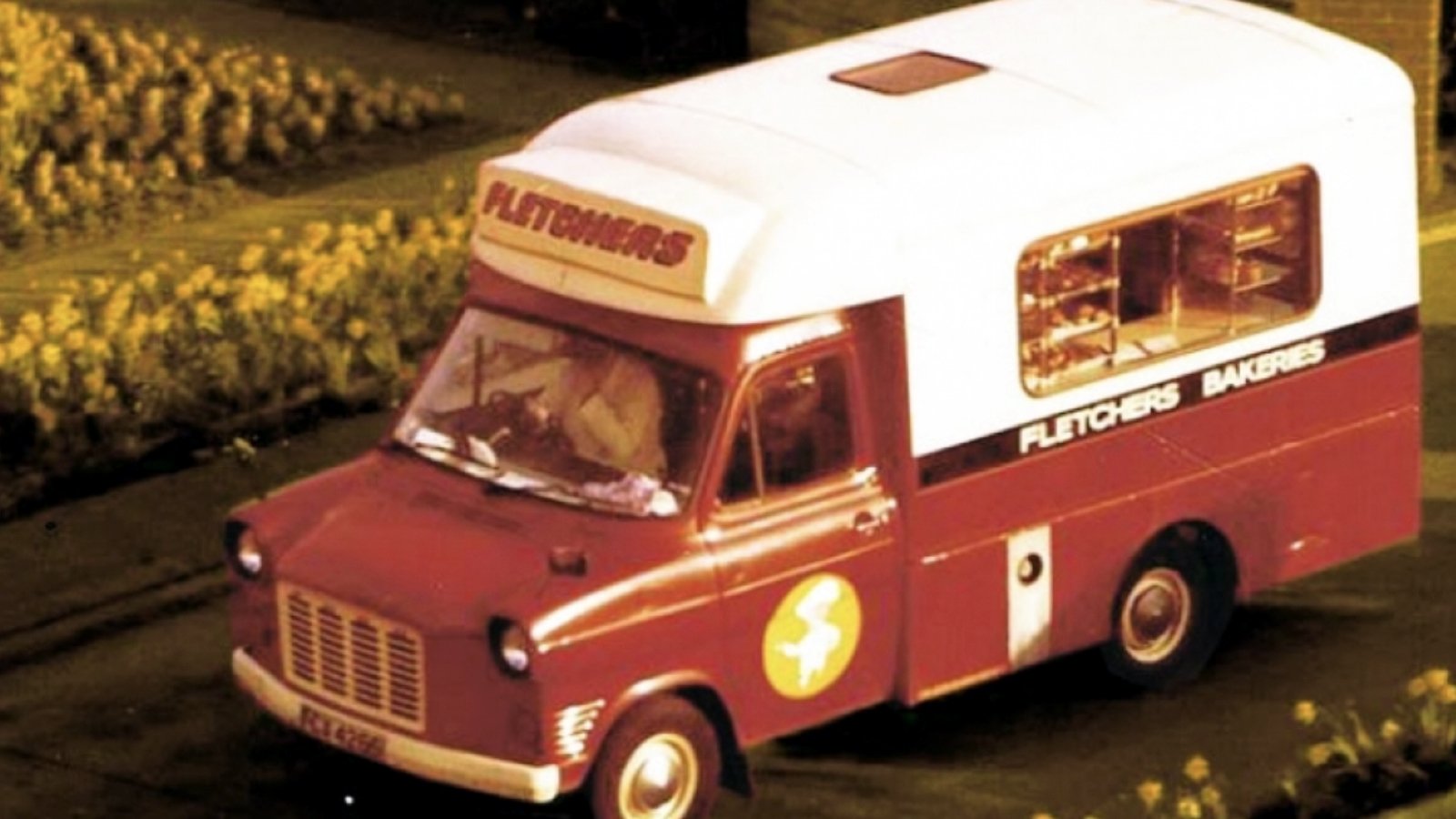 Fletchers Bakery Van