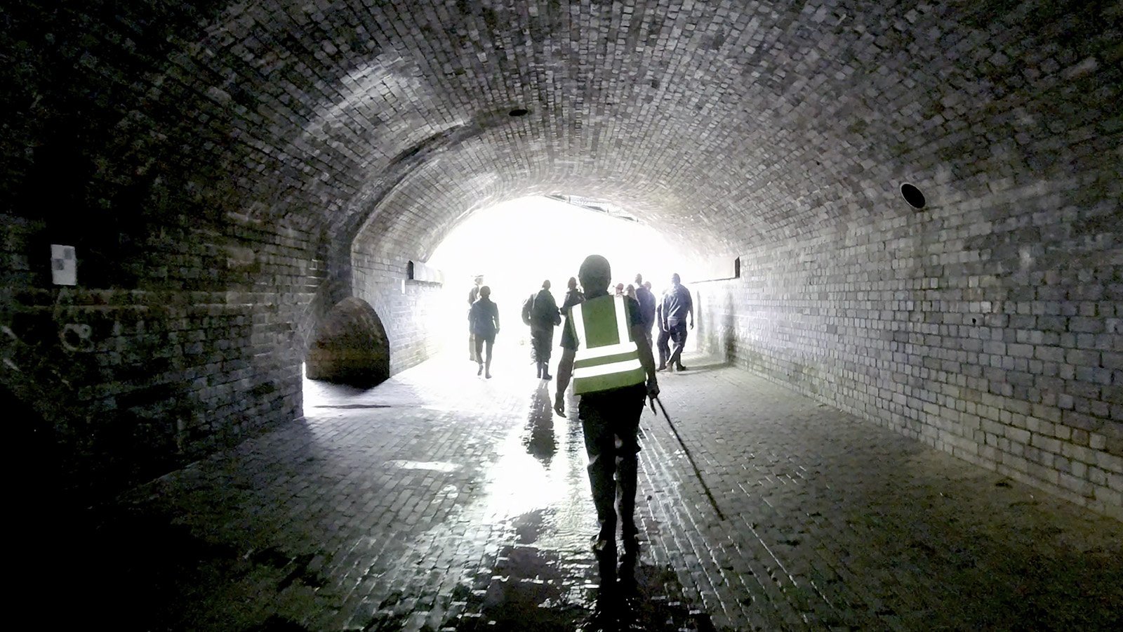 Secret Tunnels under Sheffield Train Station, leading to The Megatron river culvert system
