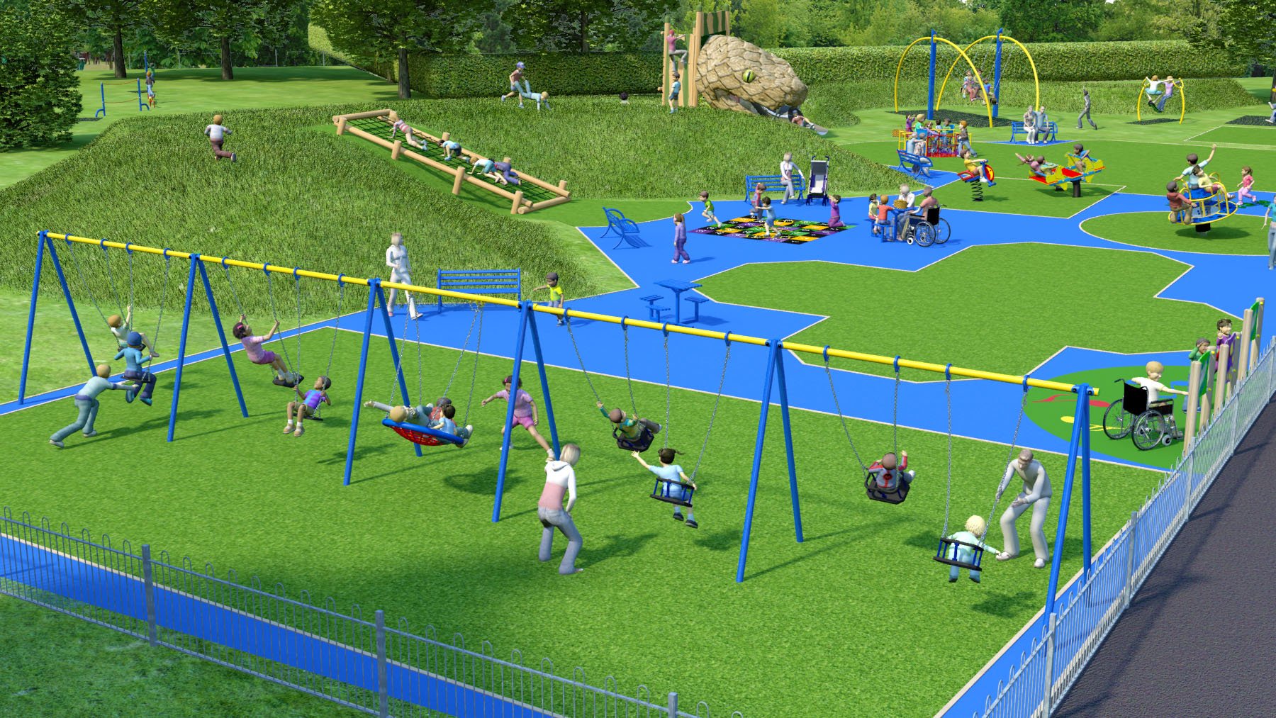 Hillsborough Park to be transformed with new Bike Park, Playground and Café • The Sheffield Guide