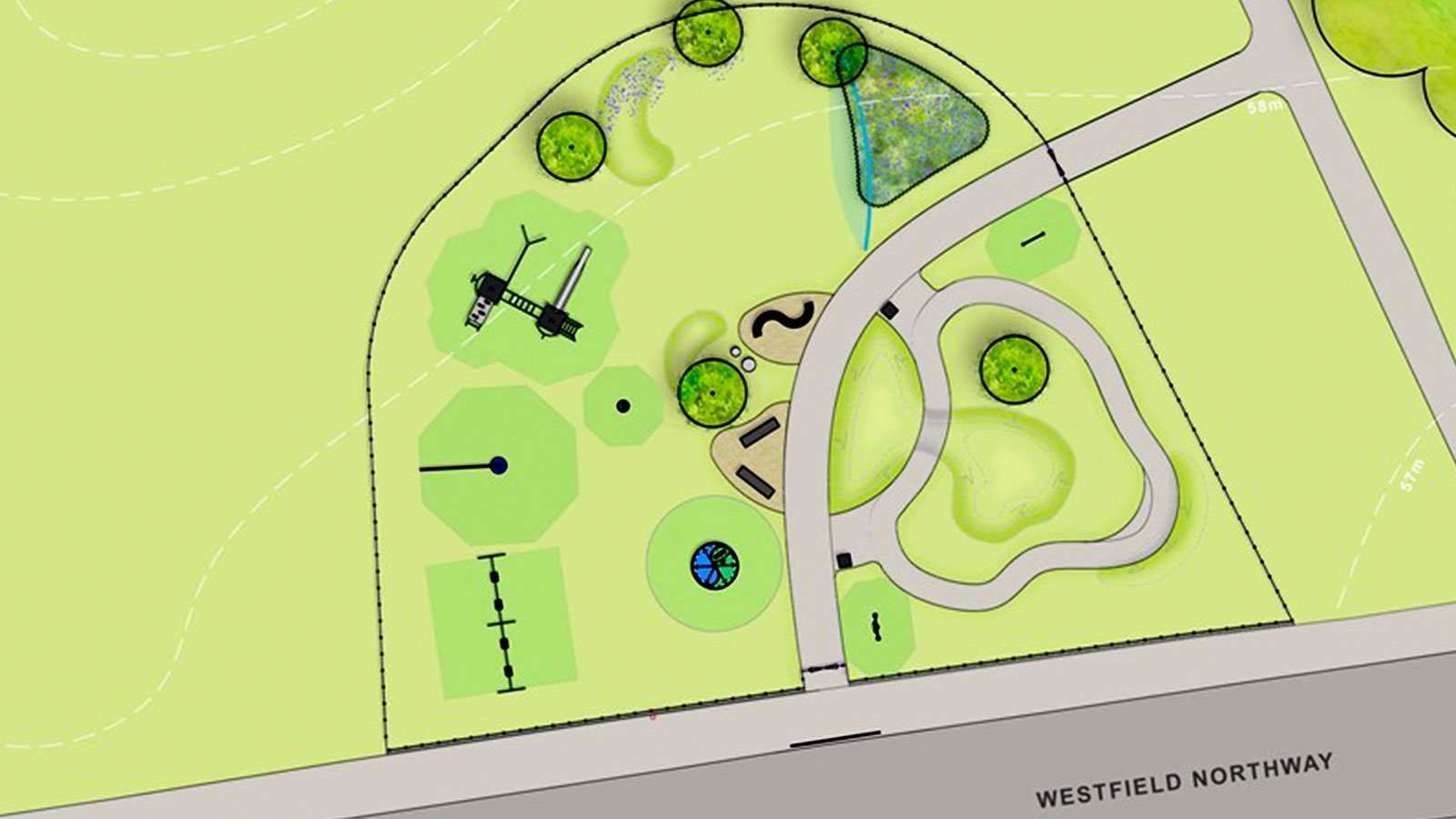 Plans for new Westfield Park